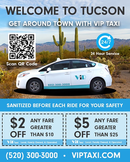 vip taxi fare rate phoenix tuxson az