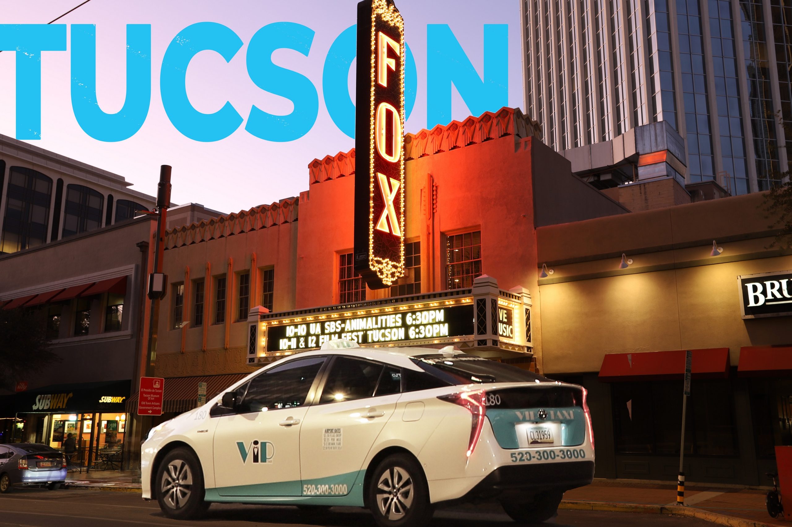 tucson vip taxi theater